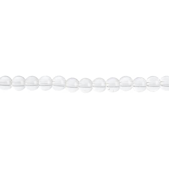 John Bead Earth&#x27;s Jewels Natural Stone Round Beads, 6mm